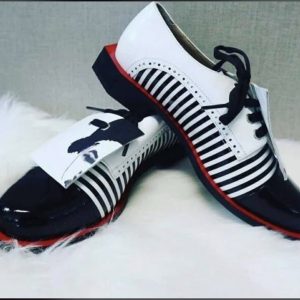 Black & White Loafers